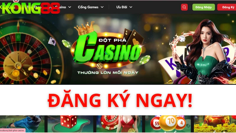 Hướng dẫn Đăng ký Kong88 - 4 bước cơ bản
